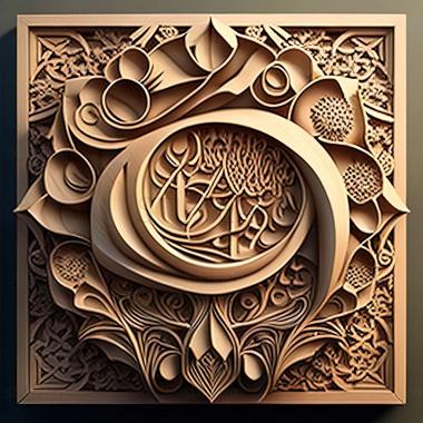 3D модель Ислам (STL)
